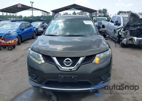 2015 Nissan Rogue Sv z USA, uszkodzony, nr VIN 5N1AT2MV2FC880554